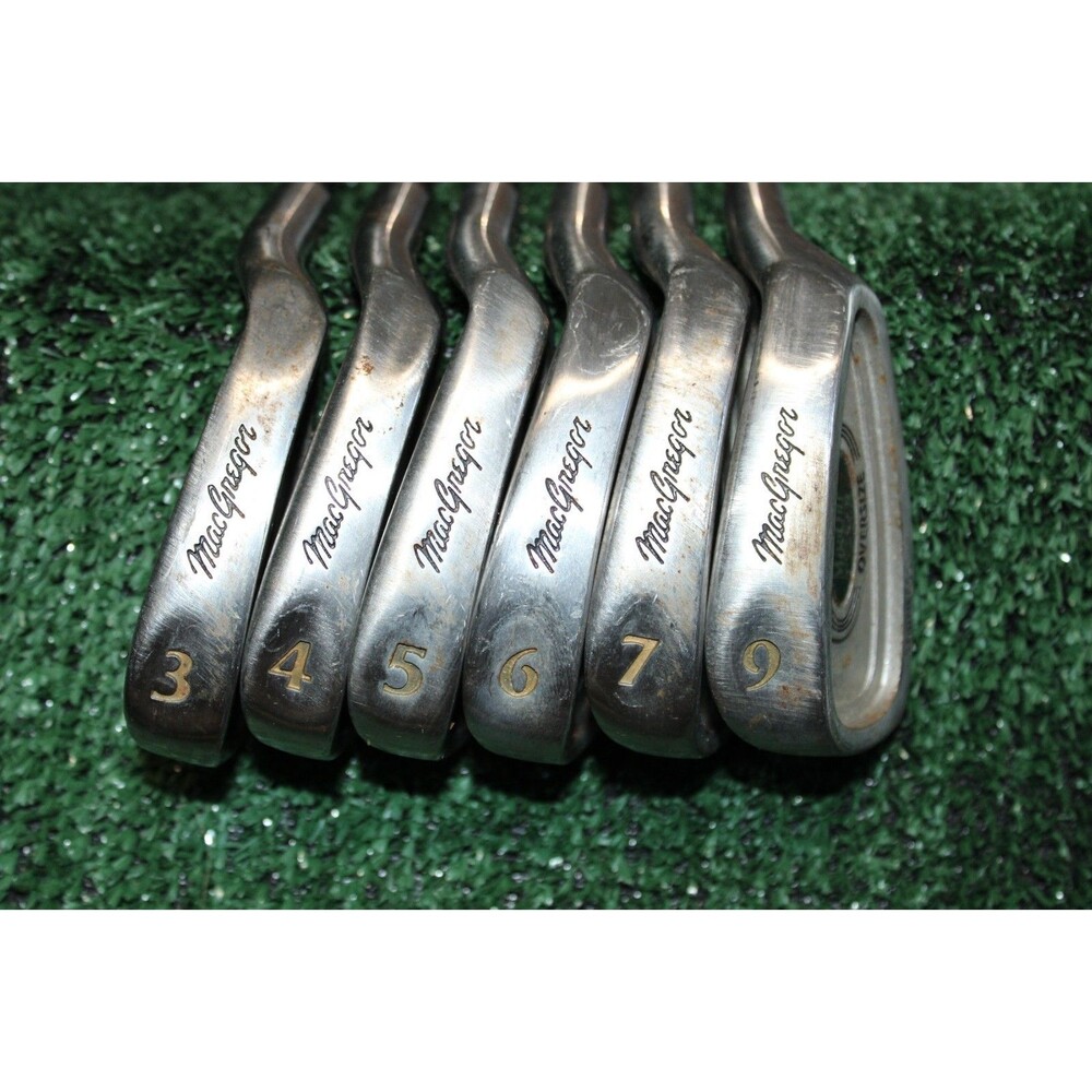 MacGregor MacOne Tour Oversize Irons 3,4,5,6,7,9 RH Graphite Shaft Senior Clubs